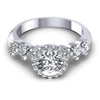 Round Diamonds 1.20CT Halo Ring in 14KT Yellow Gold