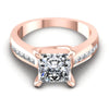 Princess Diamonds 0.80CT Engagement Ring in 18KT Yellow Gold