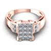 Princess Diamonds 1.05CT Fashion Ring in 18KT Yellow Gold
