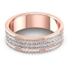 Round Diamonds 2.10CT Eternity Ring in 18KT Yellow Gold