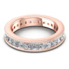 Princess Diamonds 2.75CT Eternity Ring in 18KT Yellow Gold