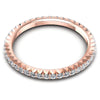 Round Diamonds 0.55CT Eternity Ring in 18KT Yellow Gold