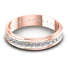Round Diamonds 1.00CT Eternity Ring in 18KT Yellow Gold