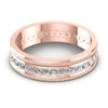 Round Diamonds 0.70CT Eternity Ring in 18KT Yellow Gold