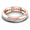 Round Diamonds 1.10CT Eternity Ring in 18KT Yellow Gold