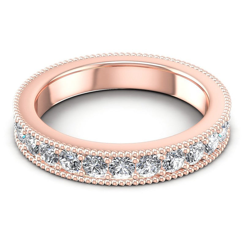 Round Diamonds 1.55CT Eternity Ring in 18KT Yellow Gold