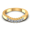 Princess Diamonds 0.45CT Diamonds Wedding Band in 14KT Yellow Gold