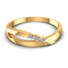Princess Diamonds 0.10CT Diamonds Wedding Band in 14KT Yellow Gold