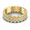 Round Diamonds 1.00CT Eternity Ring in 14KT Yellow Gold