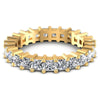 Princess Diamonds 3.50CT Eternity Ring in 14KT Yellow Gold