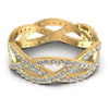 Round Diamonds 0.90CT Eternity Ring in 14KT Yellow Gold