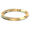 Round Diamonds 0.65CT Eternity Ring in 14KT Yellow Gold