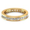 Round Diamonds 1.15CT Eternity Ring in 14KT Yellow Gold