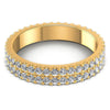 Round Diamonds 1.05CT Eternity Ring in 14KT Yellow Gold