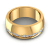 Round Diamonds 0.50CT Diamonds Wedding Band in 14KT Yellow Gold