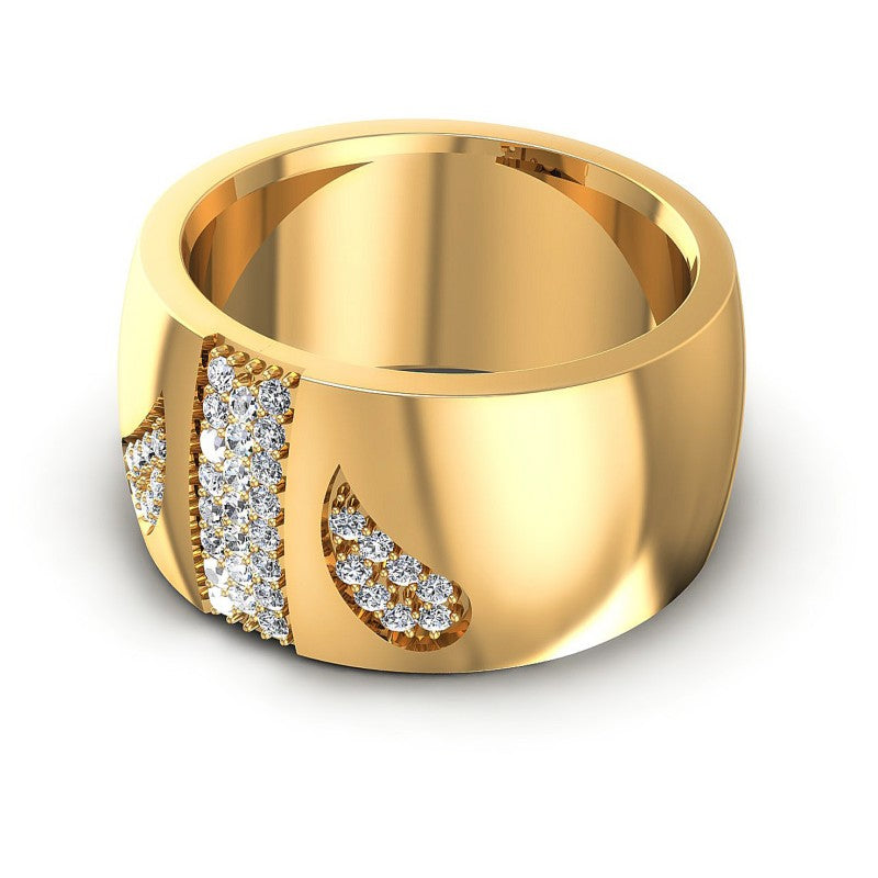 Stunning Round Diamonds 0.55CT Diamonds Wedding Band