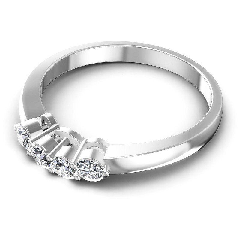Gorgeous Round Diamonds 0.35CT Diamonds Wedding Band