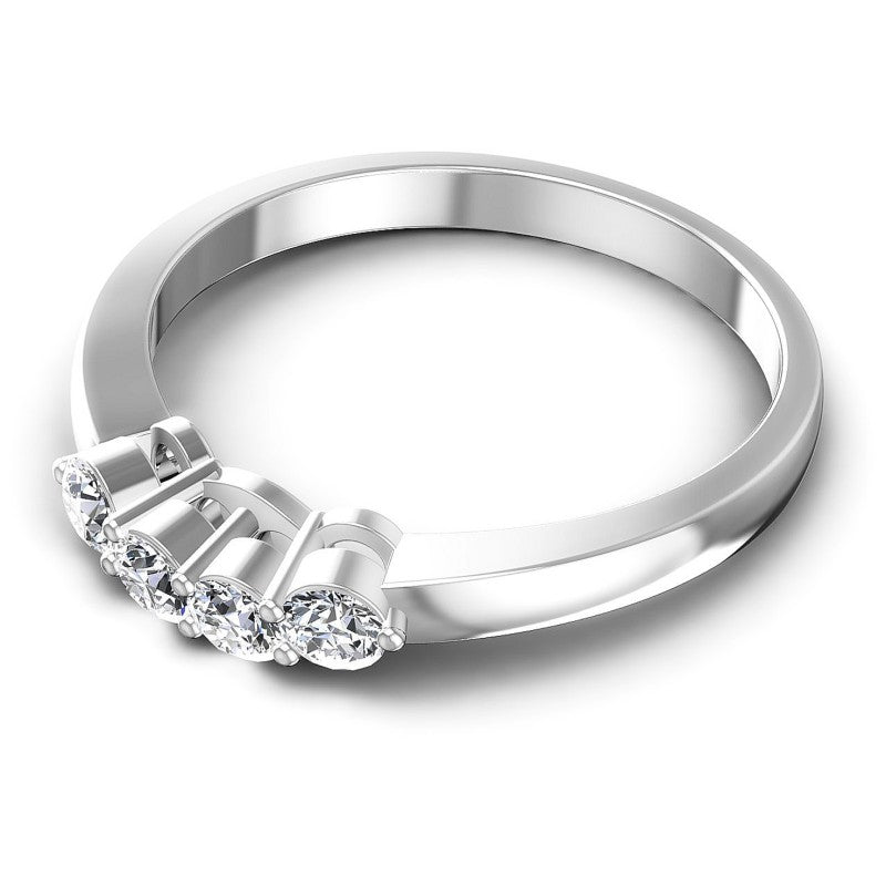Gorgeous Round Diamonds 0.35CT Diamonds Wedding Band