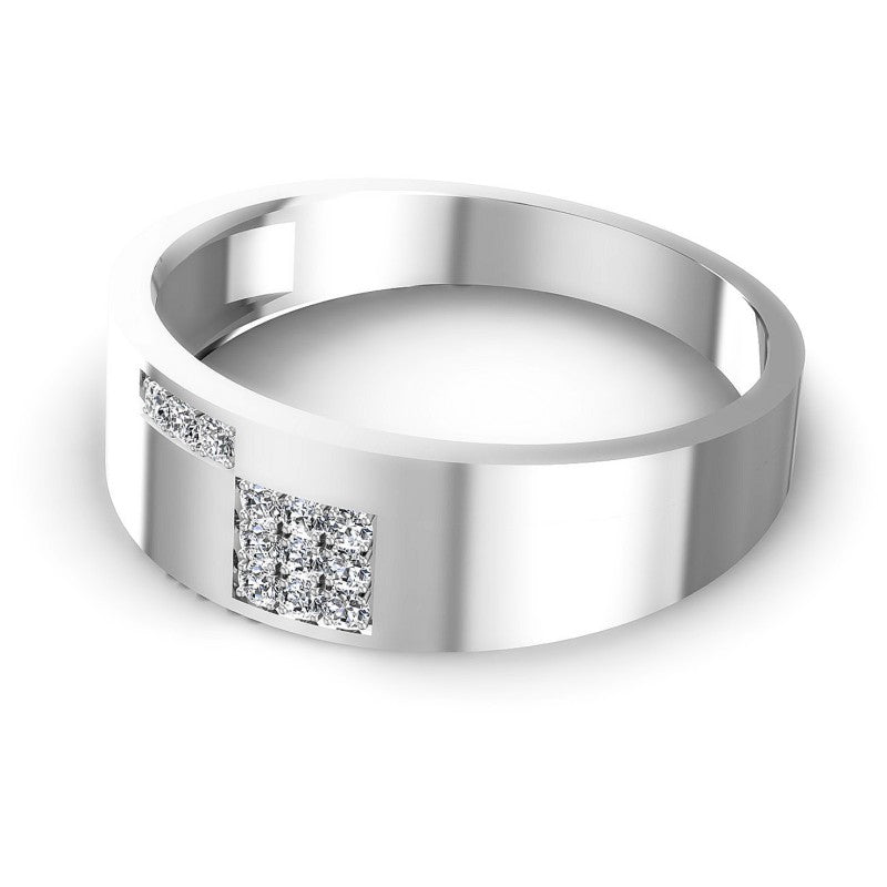 Beautiful Round Diamonds 0.15CT Diamonds Wedding Band