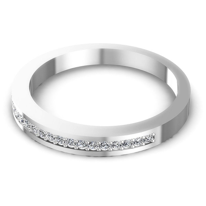 Magnificent Round Diamonds 0.15CT Diamonds Wedding Band