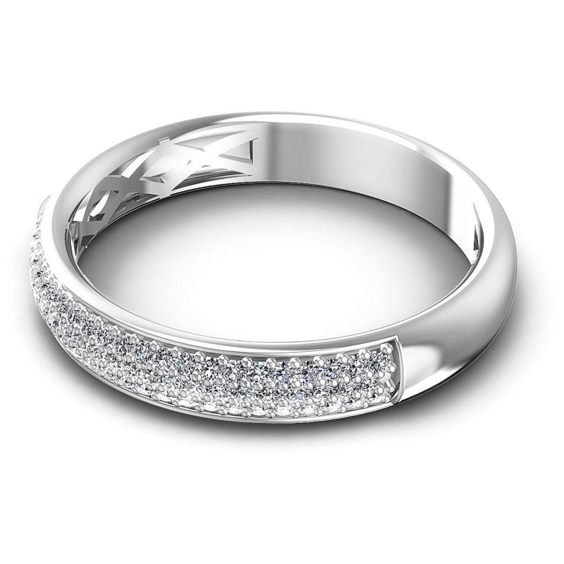 Brilliant Round Diamonds 0.35CT Diamonds Wedding Band