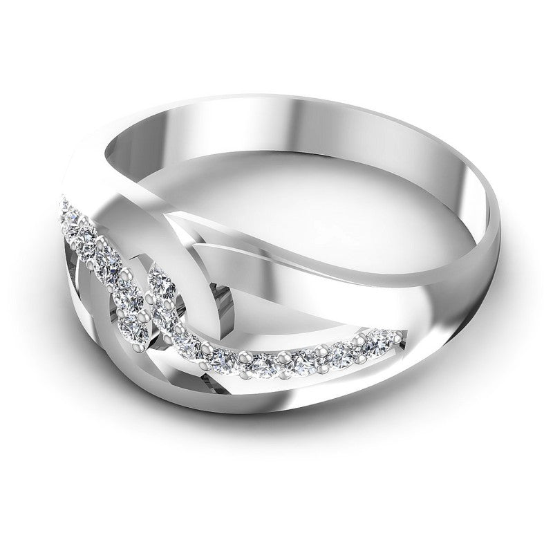 Astonishing Round Diamonds 0.35CT Diamonds Wedding Band