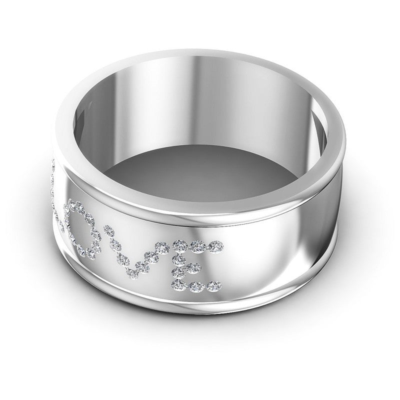 Round Diamonds 0.20CT Diamonds Wedding Band in 14KT Rose Gold