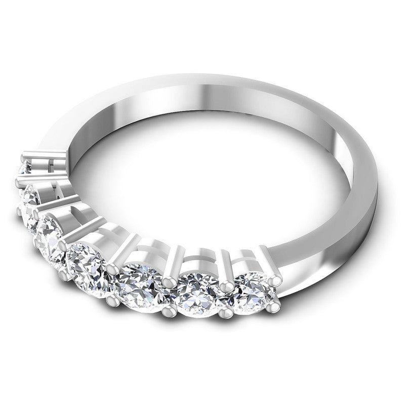 Stunning Round Diamonds 0.90CT Diamonds Wedding Band