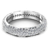 Round Diamonds 1.25CT Eternity Ring in 14KT Rose Gold