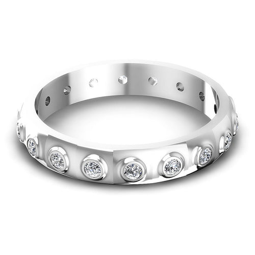 Timeless Round Diamonds 0.25CT Eternity Ring
