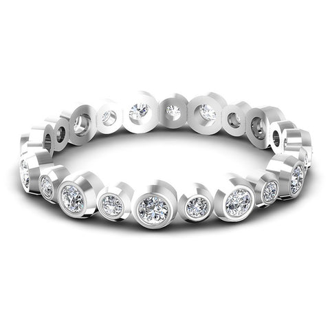 Superb Round Diamonds 0.35CT Eternity Ring