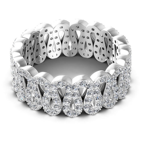 Superb Round Diamonds 1.55CT Eternity Ring