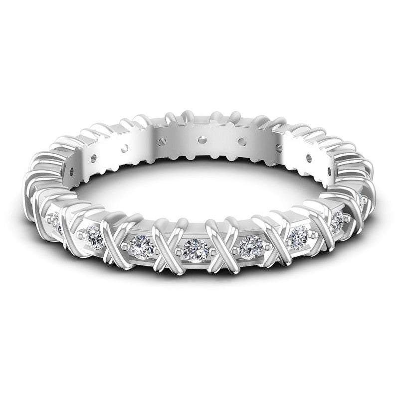 Astonishing Round Diamonds 0.25CT Eternity Ring