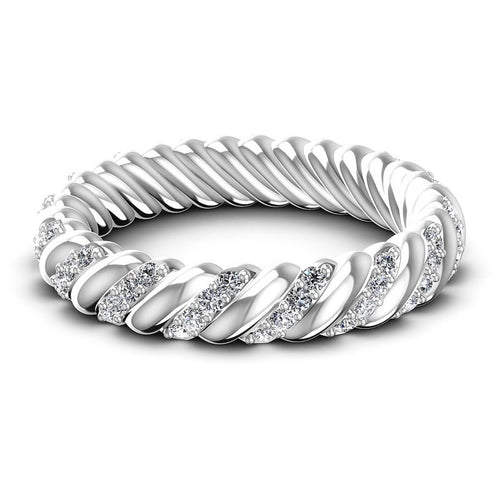 Gorgeous Round Diamonds 0.70CT Eternity Ring