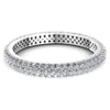 Round Diamonds 0.80CT Eternity Ring in 14KT Rose Gold