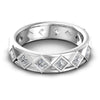 Exceptional Princess Diamonds 1.40CT Eternity Ring
