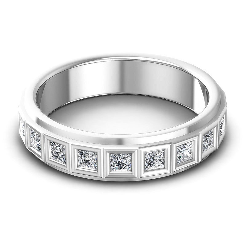 Princess Diamonds 1.00CT Eternity Ring in 14KT Rose Gold