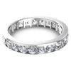 Round Diamonds 2.30CT Eternity Ring in 14KT Rose Gold