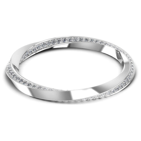 Superb Round Diamonds 0.65CT Eternity Ring