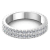 Round Diamonds 1.05CT Eternity Ring in 14KT Rose Gold