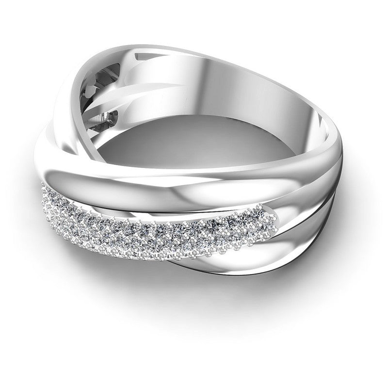 Astonishing Round Diamonds 0.45CT Diamonds Wedding Band