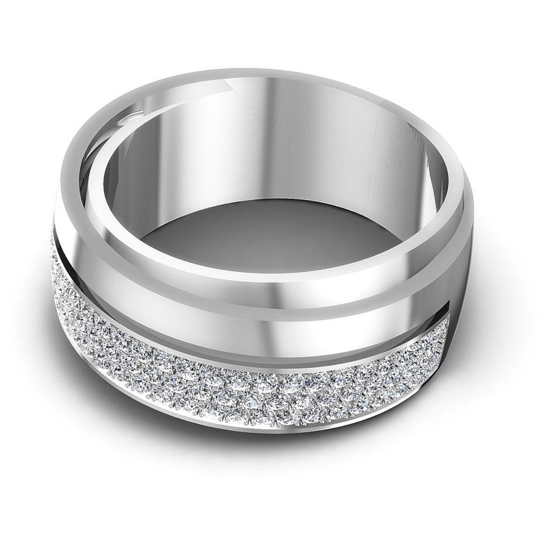 Gorgeous Round Diamonds 0.75CT Diamonds Wedding Band