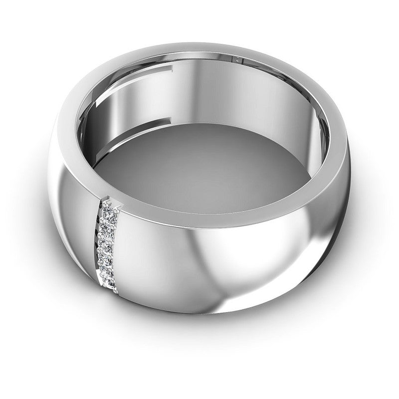Stunning Round Diamonds 0.10CT Diamonds Wedding Band