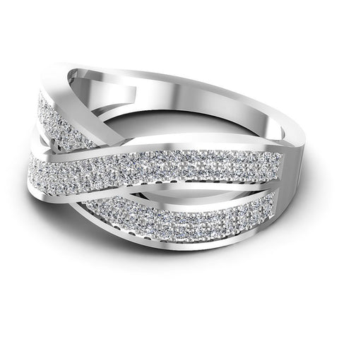 Superb Round Diamonds 0.70CT Diamonds Wedding Band