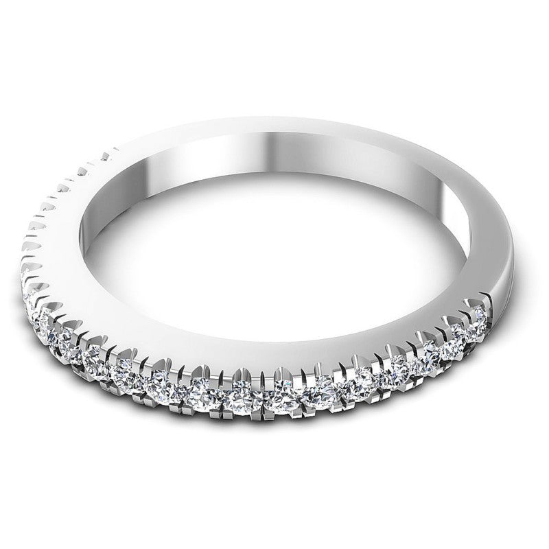 Distinctive Round Diamonds 0.40CT Diamonds Wedding Band