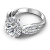 Round Diamonds 1.40CT Halo Ring in 14KT Rose Gold