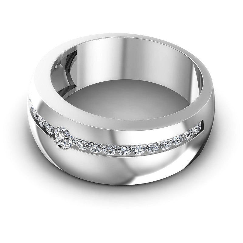 Astonishing Round Diamonds 0.50CT Diamonds Wedding Band