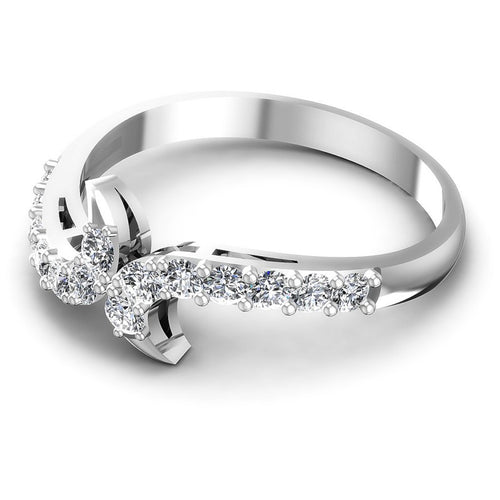 Timeless Round Diamonds 0.40CT Diamonds Wedding Band