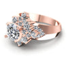 Round Diamonds 1.40CT Engagement Ring in 18KT Rose Gold