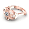 Princess Diamonds 0.24CT Solitaire Ring in 18KT Rose Gold